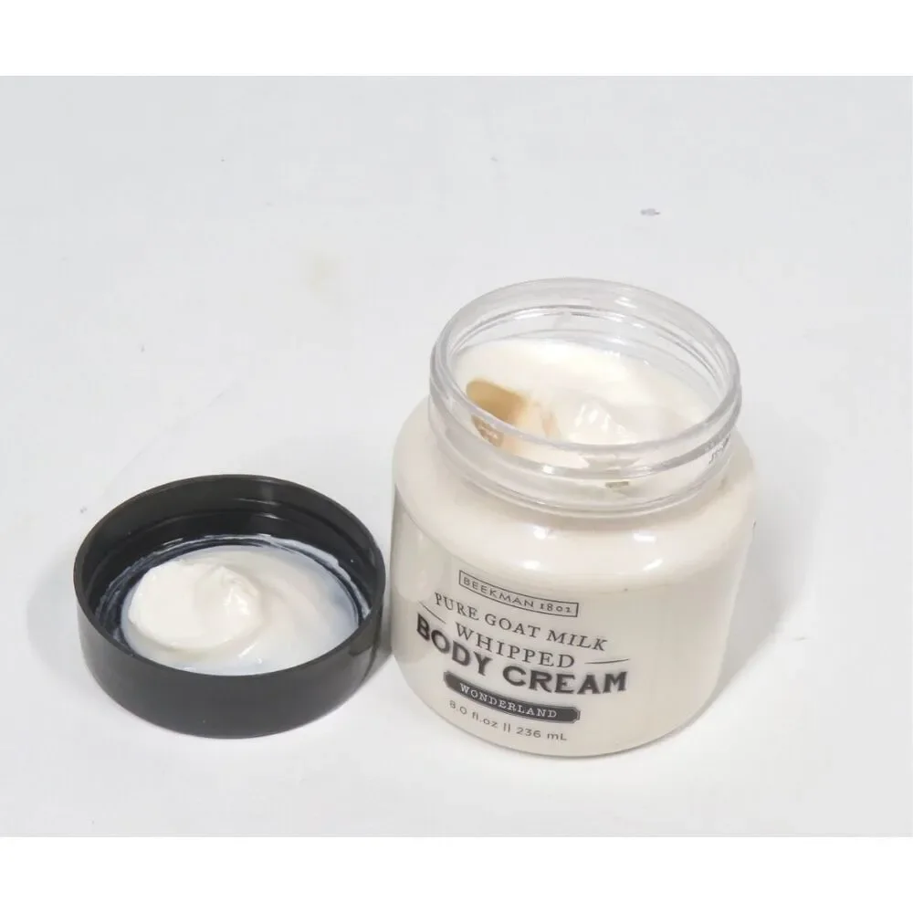 Beekman Pure Goat Milk Whipped Body Cream Wonderland Limited Edition 8 oz New